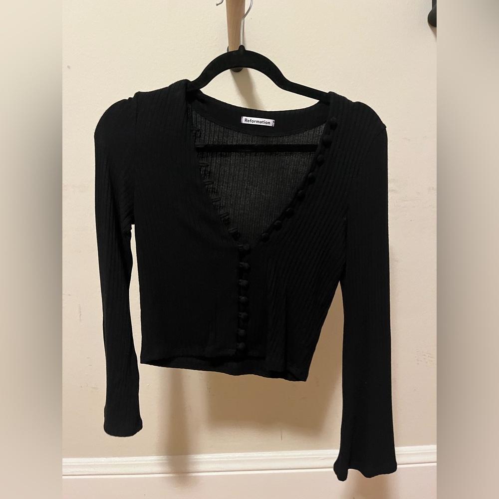 Reformation size small knit top